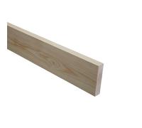 Cheshire Mouldings Smooth Planed Pine Stripwood (L)2.4M (W)92mm (T)25mm