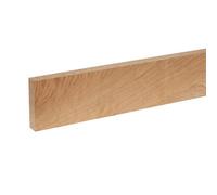 Cheshire Mouldings Smooth Planed Square Edge Oak Stripwood (L)2.4M (W)92mm (T)25mm Stok13
