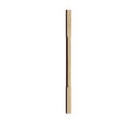 Cheshire Mouldings Stop Chamfer Natural Oak Spindle (H)900mm (W)41mm