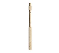 Cheshire Mouldings Traditional Natural Pine Complete Newel Post (H)82mm (W)92mm