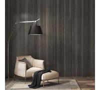 Cheshire Mouldings Wpkt11 Acoustic Wall Panel Smoked Oak (L) 2400mm (W) 605mm (T) 22mm