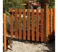 Cheshire Pack Of 3: 6 X 3 Picket Fence Panel Dip Treated