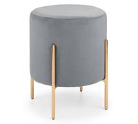 Cheshire Premium Harrogate Dressing Stool - Grey Cheshire Grey