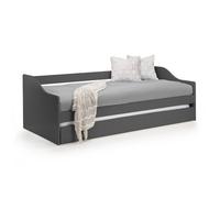 Cheshire Redwood Daybed - Anthracite - Single (90cm) in Black Cheshire Black Single