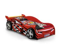 Cheshire Wave Racer Bed - Single (90cm) in Red Cheshire Red Single