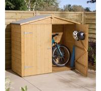 Cheshire Wooden Shiplap Apex Wallstore - With Floor