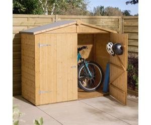 Cheshire Wooden Shiplap Apex Wallstore - With Floor