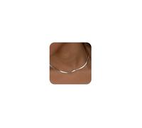 CHESKY Gold Snake Chain Necklace - 14K Plated/S925 Sterling Silver, Dainty Chunky Herringbone Choker