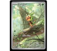 Chespin 087/86 Illustration Rare Pokemon Card | Mega Evolution Chaos Rising | ME04 | Titan Authenticated