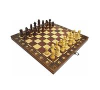 Chess 3 In 1 Chess Checkers,Folding Case Travel Chess Board Game Chess Board Game Wooden Chess Set Chessboard