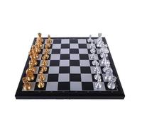 Chess Board 13'' Magnetic Travel Chess Set Game With Folding Board Portable And Storage Compartment Great Travel Toy Set For Adults Chess Set