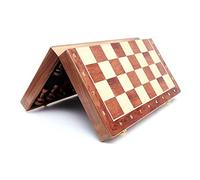 Chess Board 15inch Chess Board Game，Folding Magnetic Travel Chess Set， For Chess Lovers And Learners Chess Game Set
