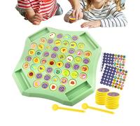 Chess Board - 52 Piece Travel Scrabbles for Children, Matching Game with Fruit Pattern, Focus Enhancement, Memory Game for Boys, Girls, Kids, and Adults, Home, School, Kindergarten, Classroom