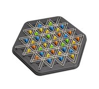 Chess Board Chain Triangle Chess Game Geometric Board Games for Family Night for Adults 2 to 4 Players Christmas Birthday Gifts Chess Set