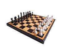 Chess Board Chess Strategy Game Set for Beginners - Portable Magnetic Folding Board Game for Adults and Kids - 2 Player Travel Chess Game