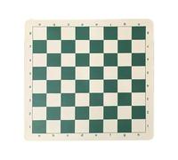 Chess Board - Foldable PU Leather Chessboard, Soft Rollable Tournament Mat | Lightweight Travel Game Board with Compact Design, Checkers Playing Mat for Family Gatherings, Adult Parties, Outdoor Games