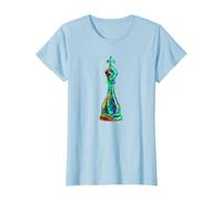 Chess Board Game Check Mate Colorful Abstract Art King T-Shirt