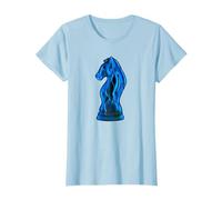 Chess Board Game Check Mate Colorful Abstract Art Knight T-Shirt