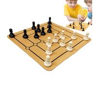 Chess Board Game - Family Fun Strategy Game, Portable Interactive Playset, Classic Board Games For Kids And Adults, Beginner To Professional | For Home Desk Party Entertainment Age 4+