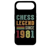 Chess Board Legend 1981 Strategy Gaming 45th Birthday Chess Case for iPhone Air