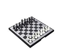 Chess Board Magnetic Travel Chess Set With Folding Chess Board Educational，Travel Chess Set Portable Chess Chess Game Set(21.5 * 22cm)