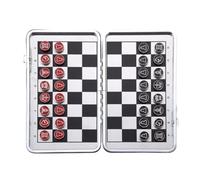 Chess Board Portable Chess Set Foldable Aluminum With Pieces Travel Board Games Ches Game Set
