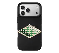 Chess Board White And Green Lightweight Phone Cases Covers Compatible with 17