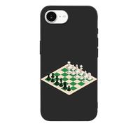 Chess Board White And Green Printed Phone Cover Case Compatible with iPhone 16/16 Plus/16 Pro/16 Pro Max/16 E Funny Lightweight TPU Phones Protector