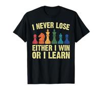 Chess Champion Board Game Lover King And Queen Pawn Funny T-Shirt