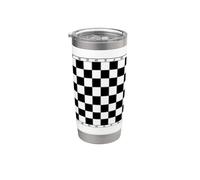 Chess Checkers Wearable Playing Board Travel Chess Board Stainless Steel Insulated Tumbler