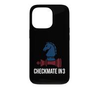 Chess Checkmate In 3 Knight Defeats King Case for iPhone 13 Pro