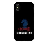 Chess Checkmate In 3 Knight Defeats King Case for iPhone X/XS