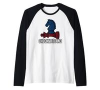 Chess Checkmate in 3 Knight Defeats King Raglan Baseball Tee