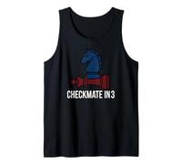 Chess Checkmate in 3 Knight Defeats King Tank Top