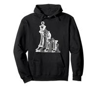 Chess Chess Figure Chess Player Tactical Game Chess Mat Pullover Hoodie