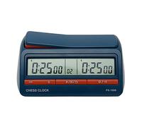 Chess Clock, Digital Chess Timer with Reward & Delay Countdown Function, 3-in-1 Multipurpose Ches-s Clock with Large Seesaw Button for Ches-s and Board Games(COLOR:Blue)