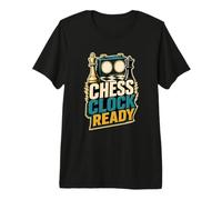 Chess Clock Ready Strategy Premium T-Shirt