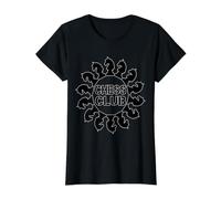 Chess Club Logo Design - Knight Chess Pieces Circle Graphic Value Graphic T-Shirt, Women, Black, M