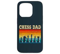 Chess Dad Checkmate Retro Vintage Chess Players Father's Day Case for iPhone 15 Pro