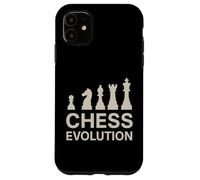 Chess Evolution Pawn to King Progression Board Game Player Case for iPhone 11