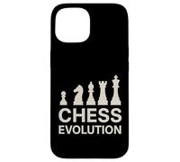 Chess Evolution Pawn to King Progression Board Game Player Case for iPhone 15