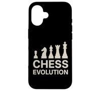 Chess Evolution Pawn to King Progression Board Game Player Case for iPhone 16