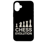 Chess Evolution Pawn to King Progression Board Game Player Case for iPhone 16 Plus