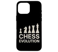 Chess Evolution Pawn to King Progression Board Game Player Case for iPhone 16 Pro Max