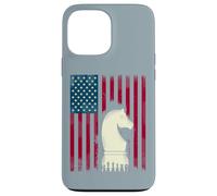 Chess Flag USA Horse Grand Master Matt King Strategy Case for iPhone 13 Pro Max
