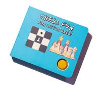 Chess Fun for Little , 18x15 Cm Interactive Chessman Book, How to Play for Beginners, For Family and School