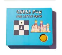 Chess Fun for Little Ones-Interactive Chess Book for Children, Chess for Kids with Lights to Show How It Moves and Sing-Song Poem, Chess Game, Learning Games for Kids, Boys & Girls Ages 3-100