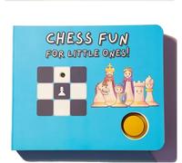 Chess Fun for Little Ones, Interactive ChessBook for Children, Use Lights to Demonstrate Chess Moves, Learning Becomes Fun, Learn to Play Strategy Board Games for Beginners