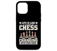 Chess Game Life - Fun Quote Best Move Checkmate Case for iPhone 12/12 Pro