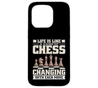 Chess Game Life - Fun Quote Best Move Checkmate Case for iPhone 15 Pro